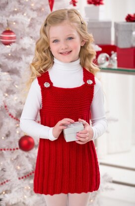My Red Jumper in Red Heart Soft Solids - LW4407