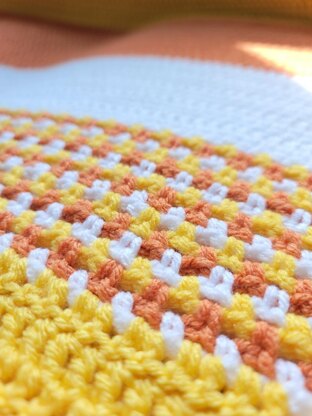 Candy Corn Afghan