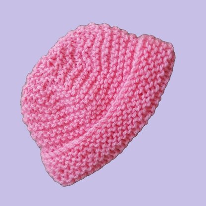 Preemie Garter Hat
