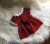 Santa Baby Dress & Cardigan Set N 338