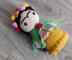 Frida Kahlo crochet Amigurumi