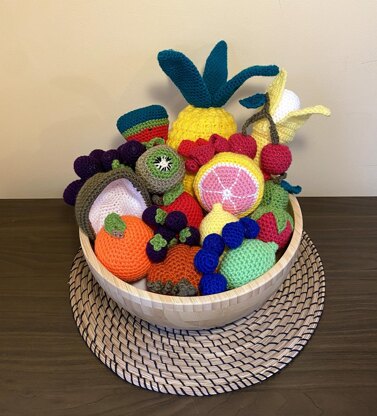 18 Fruits Crochet Patterns