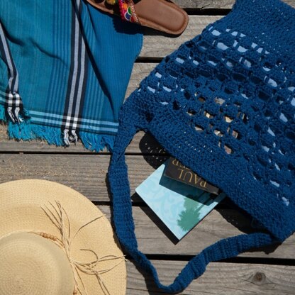 Biscaia Beach Bag in Hoooked Eco Barbante - Downloadable PDF