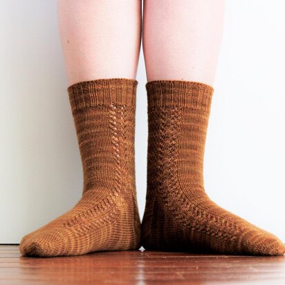 Home Grown Socks - knitting pattern