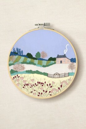 DMC Spring Landscape by Georgie K. Emery Advanced Embroidery Kit