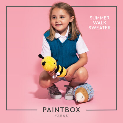 Paintbox Yarns Summer Walk Jumper PDF (Free)