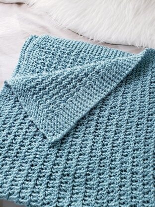 Sea Star Knitted Baby Blanket Pattern