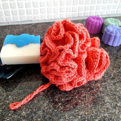 Plastic Free Crochet Bath Puff