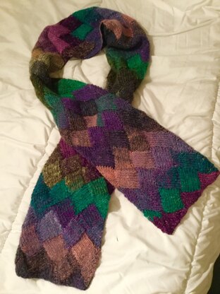 Entrelac Scarf