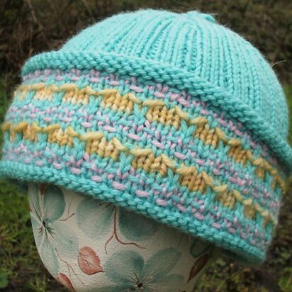 Chapeau du Printemps - knitting pattern