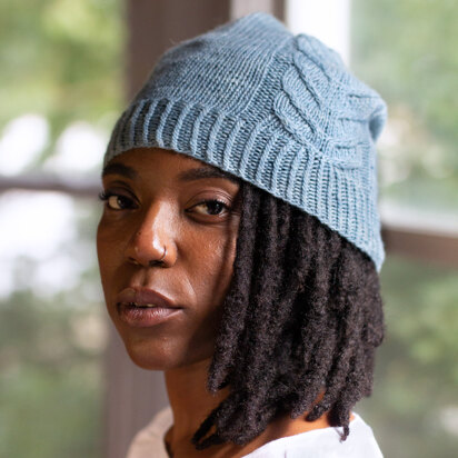 Chickering Sage Hat in Manos del Uruguay Milo - 2020GA-7 - Downloadable PDF