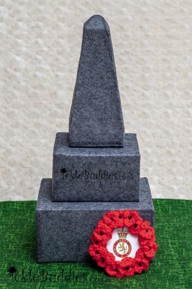 Knitted WWII Soldier