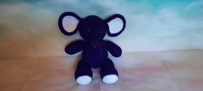 Fuchsia the Baby Elephant Crochet Pattern