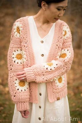 Cozy Days Daisy Cardigan