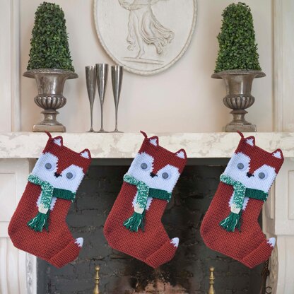 Fox Christmas Stocking