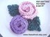 Knitted Rose and Leaves | Knitting Pattern 220