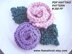 Knitted Rose and Leaves | Knitting Pattern 220