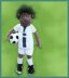 Soccer Player Simmon amigurumi doll