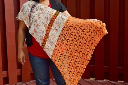 Bliss Crocheted Shawl