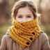 Crochet Double Layered Braided Cowl – Beginner Infinity Scarf Pattern with Video & PDF