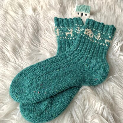 Wee Hoose DK Socks