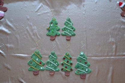 Felted Holiday Ornaments