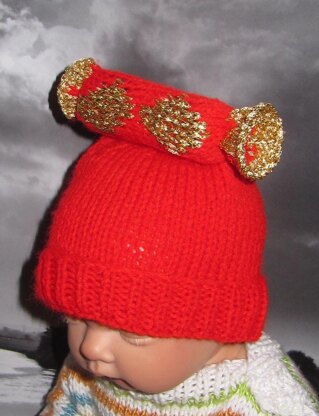 FREE Baby Christmas Cracker Beanie Hat