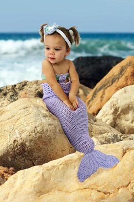 PDF Crochet Pattern Mermaid Tail Baby Crochet Photo Prop newborn