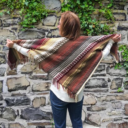 Autumn Shenanigans Shawl