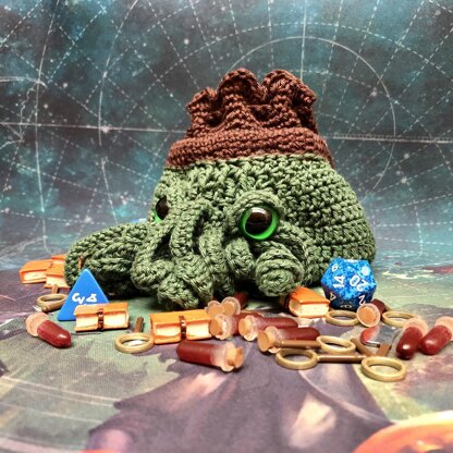 Cthulhu dice bag / Chaos token bag