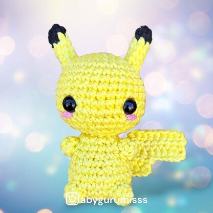 Pikachu pokemon amigurumi