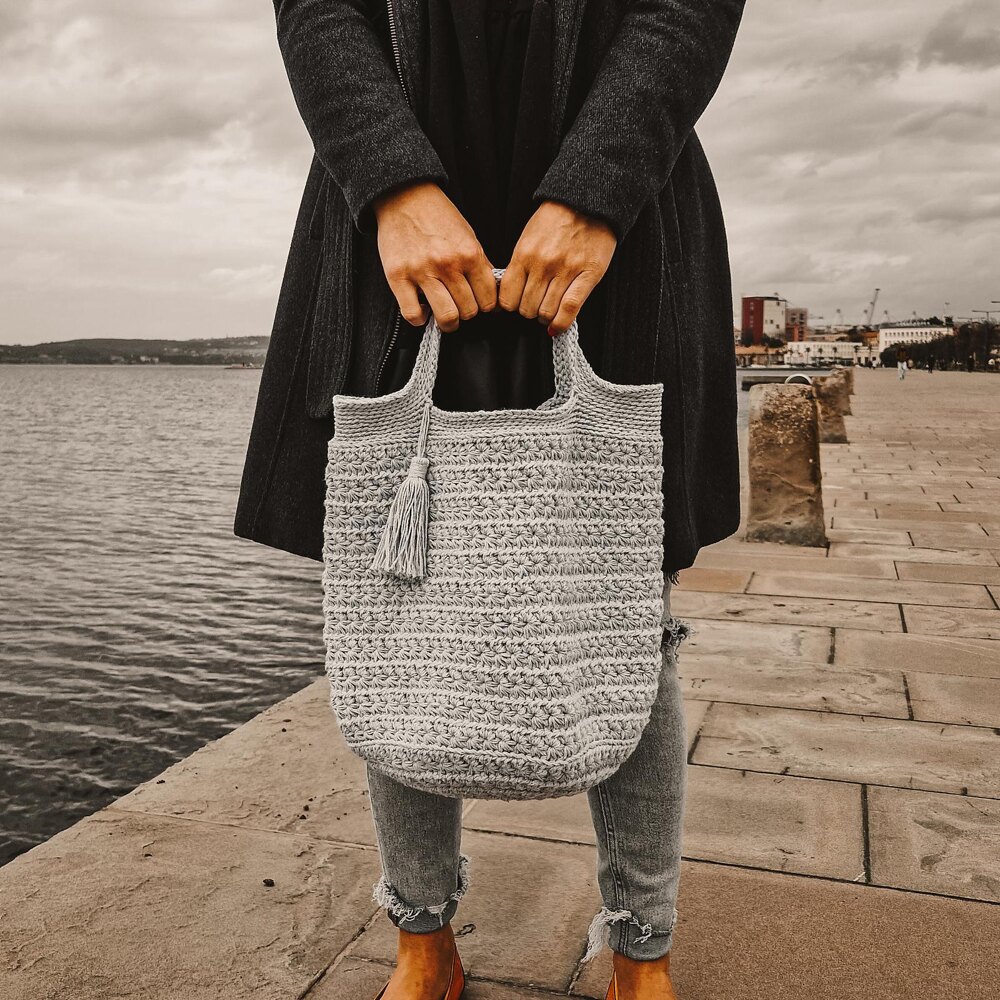 Tote bag cheap scandinavian crochet pattern