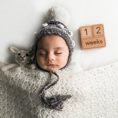 Silver Lining Bonnet - knitting pattern
