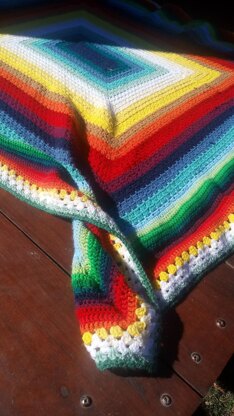 Squared Afghan