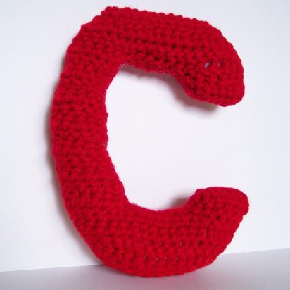 Lowercase C Alphabet Letter Pattern