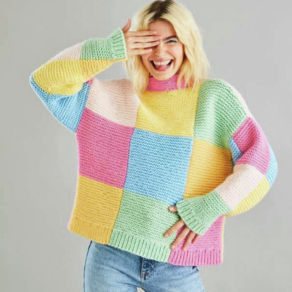 Sweater in Hayfield Bonus Chunky - 10601 - Downloadable PDF