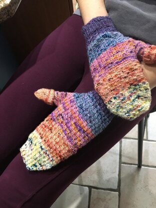 Mermaid's Tail Mitt Mittens