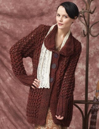 Charming Cardigan in Patons Delish