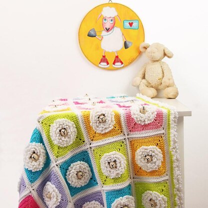 Little Sheep baby blanket