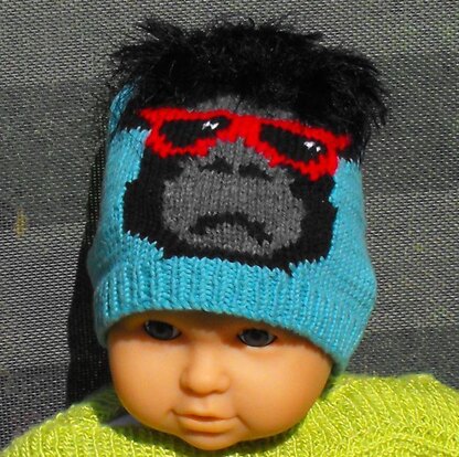 Baby Madmonkeyknitter Beanie Hat