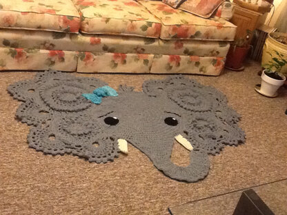 Josefina and Jeffery Elephant Rug