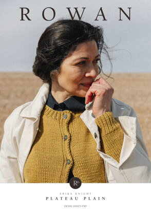 Plateau Plain Cardigan in Rowan Pebble Island - Downloadable PDF