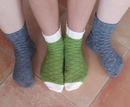 Tartanesque socks