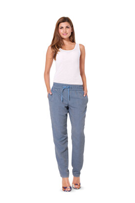Burda Style Trousers Sewing Pattern B6938 - Paper Pattern, Size 6-20 (32-46)