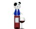 Boy Cat Wine Bottle Topper