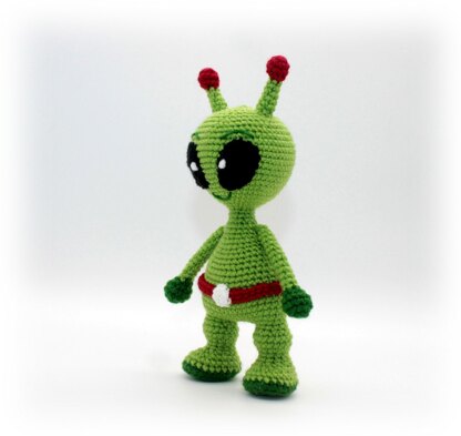 Green Alien Crochet Pattern