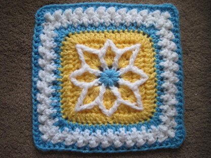 Precious 6" and 9" Afghan Square