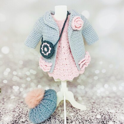 Crochet doll pattern, Amigurumi doll pattern