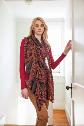 Hobhouse Shawl in Berroco Boboli Lace and Ultra Alpaca Fine - PDF334-5