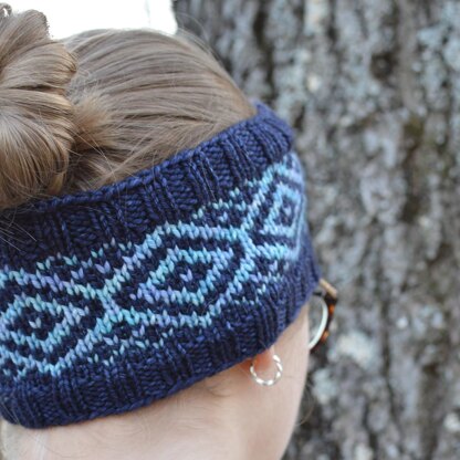 Smitten with Colorwork Headband